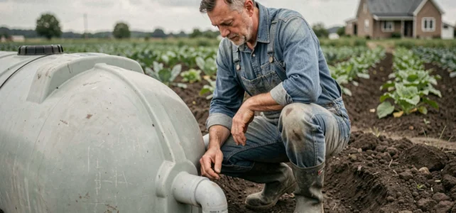 Comment optimiser le stockage de l’eau de pluie en agriculture avec une cuve enterrée