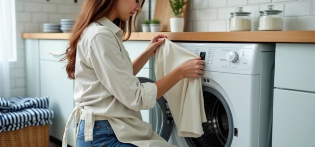 Astuces infaillibles pour laver vos tabliers sans qu’ils s’emmêlent en machine Astuces infaillibles pour laver vos tabliers sans qu’ils s’emmêlent en machine